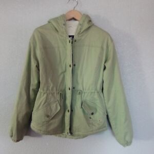 Green Hooded Jacket